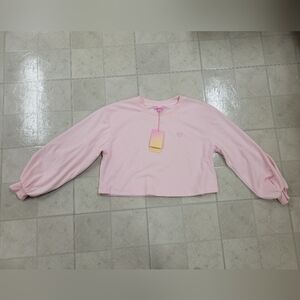 NWT Stoney Clover Lane for Target Crop Sweatshirt Size Small